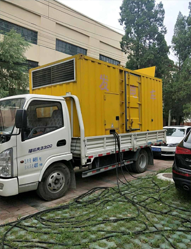 吉首发电车出租-柴油发电机组排烟系统设计要求及其考虑因素